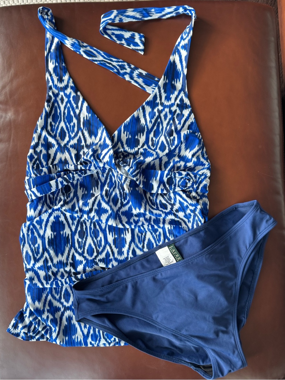 Ralph Lauren Printed Tankini Bathing Suit